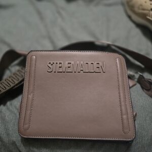 Steve Madden Brown Messenger Bag